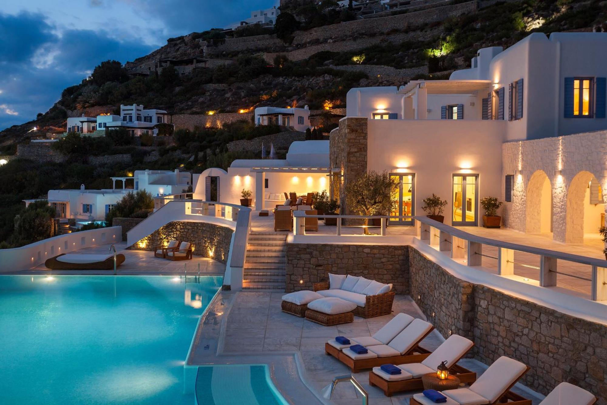 Agl Luxury Villas Mykonos Town Exterior foto