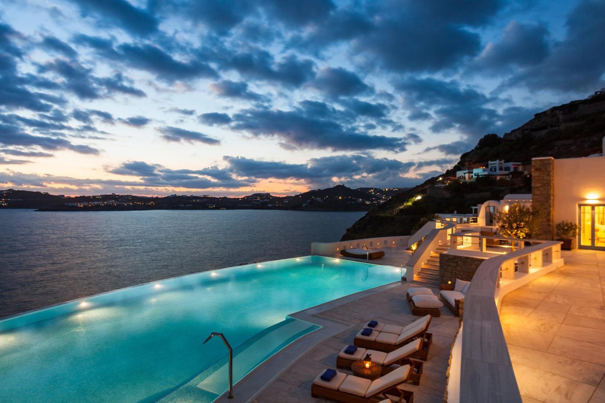 Agl Luxury Villas Mykonos Town Exterior foto
