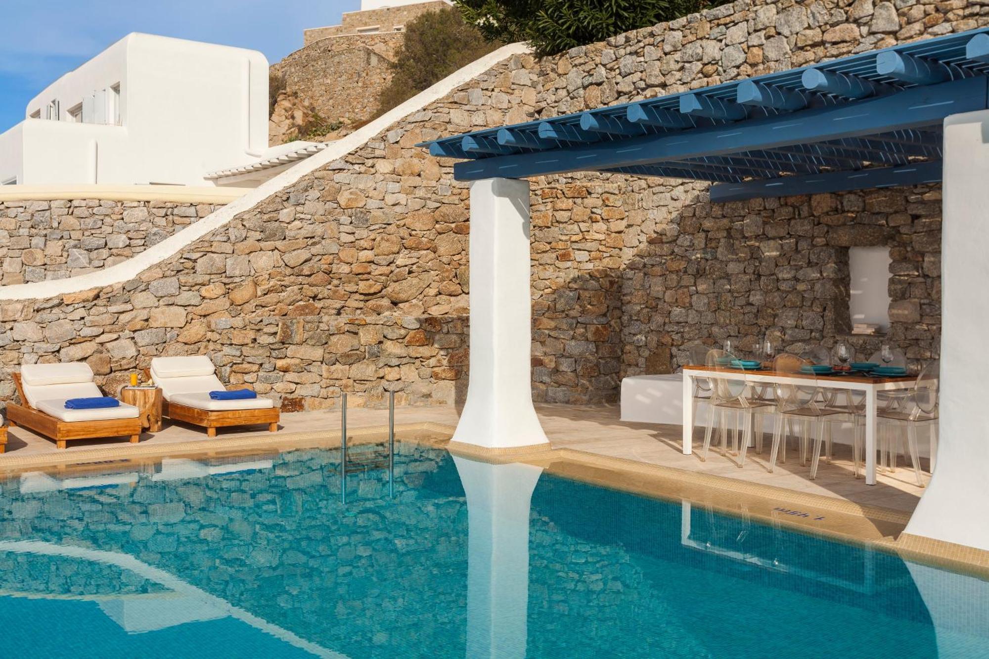Agl Luxury Villas Mykonos Town Exterior foto