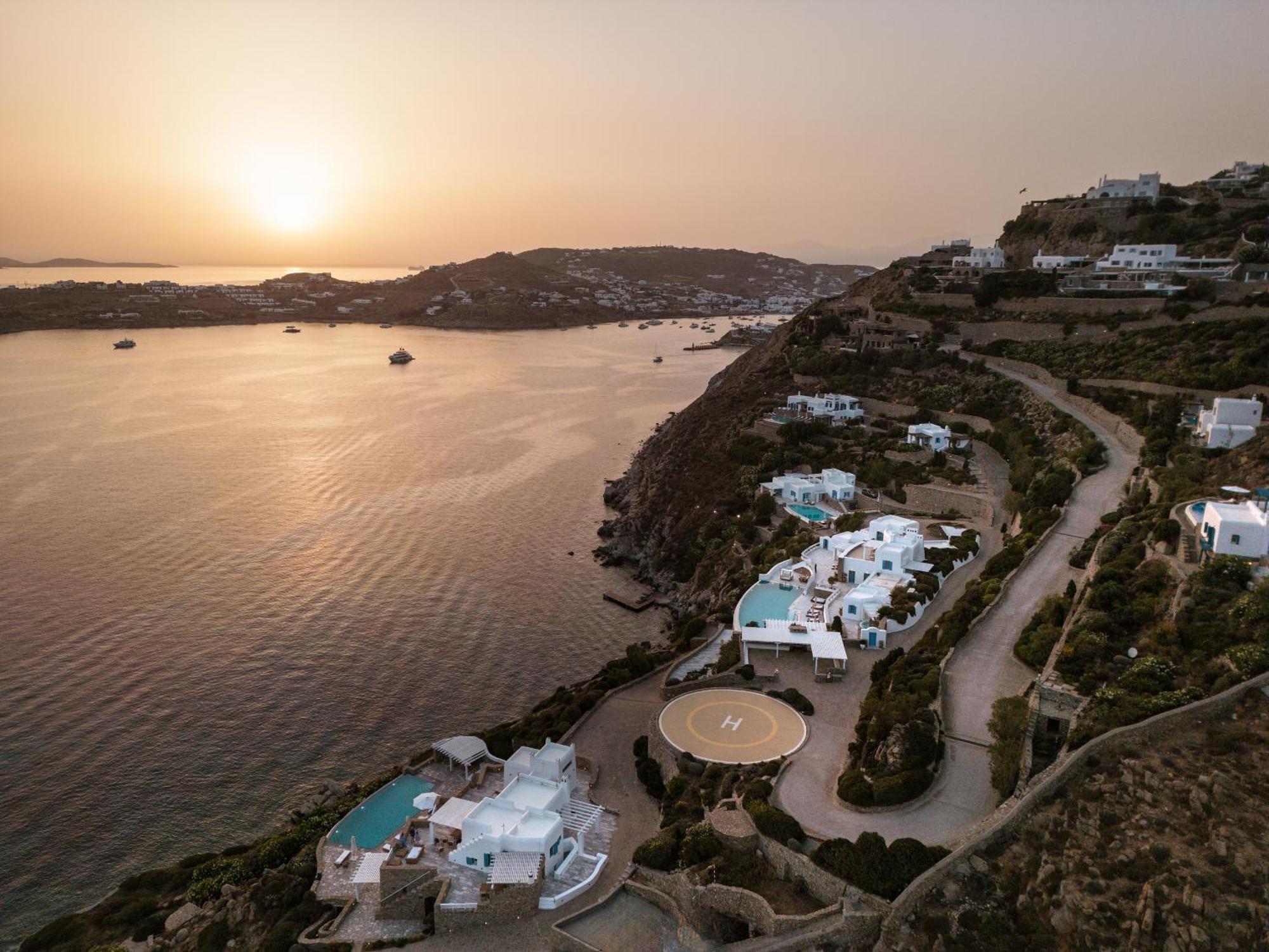 Agl Luxury Villas Mykonos Town Exterior foto